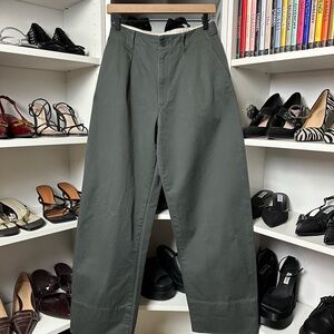 Uniqlo Dark Green Chino Trousers